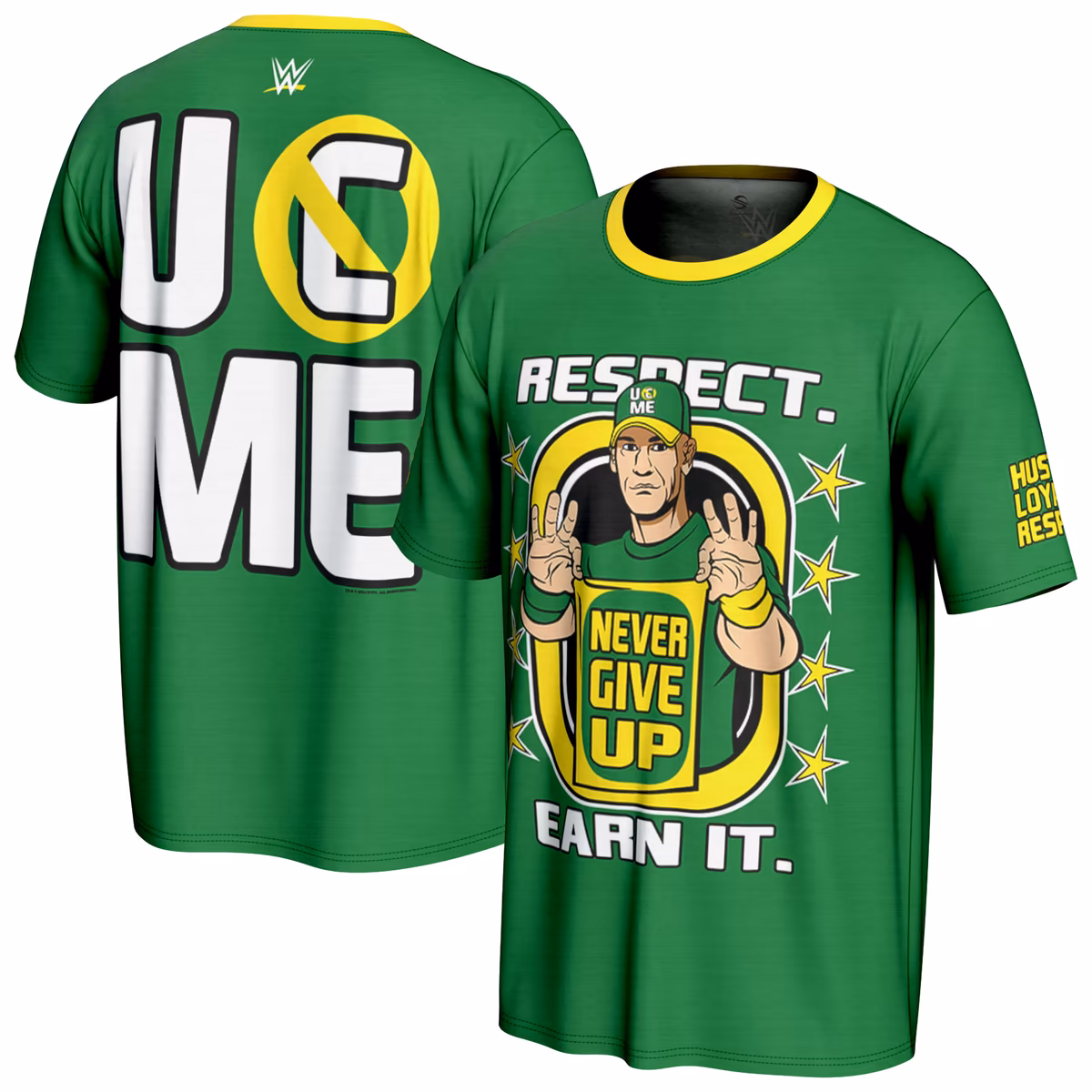 Men's ProSphere Green John Cena U Can't See Me T-Shirt