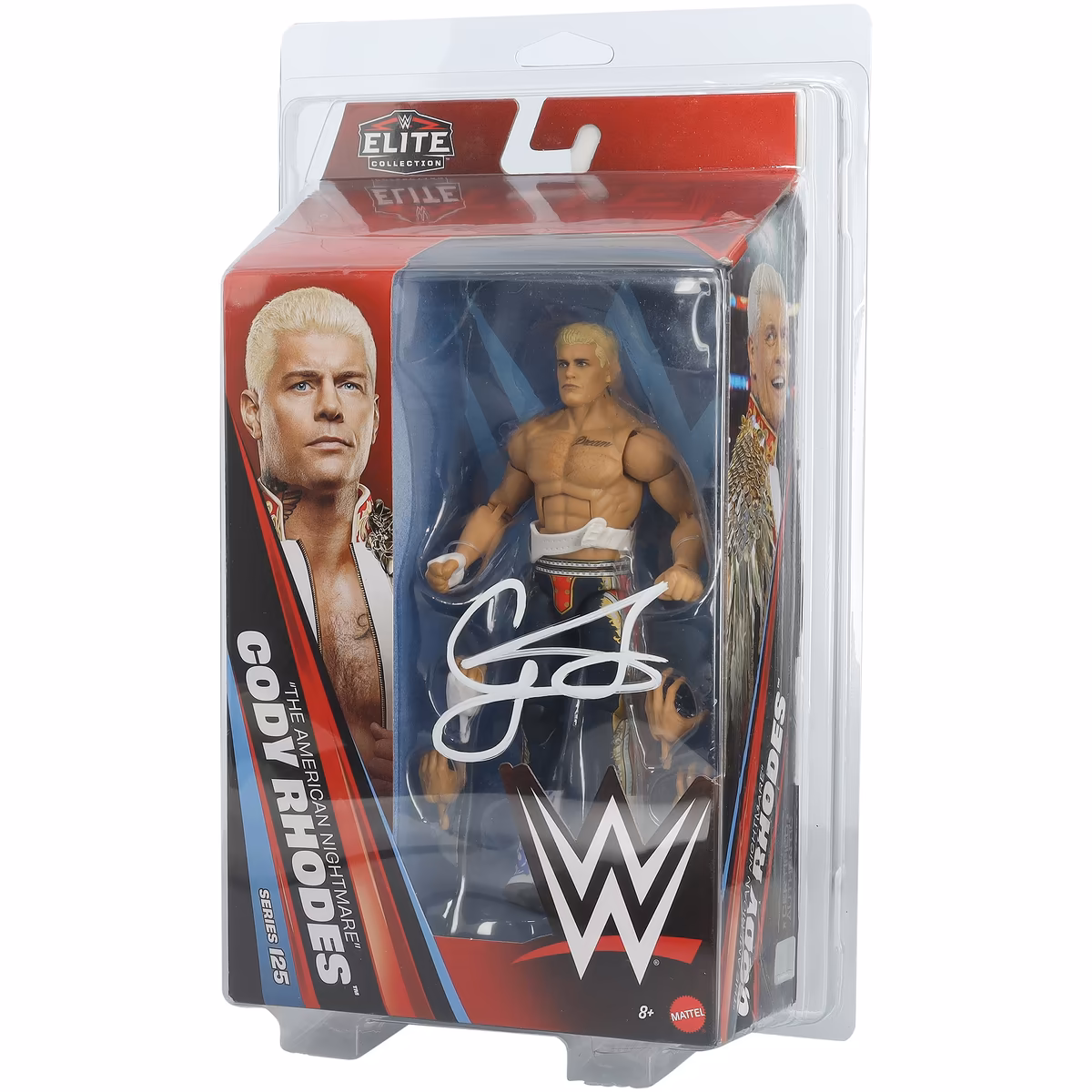 Cody Rhodes WWE Autographed Mattel Elite Collection Series 125 Action Figure 3 Cody Rhodes WWE Autographed Mattel Elite Collection Series 125 Action Figure