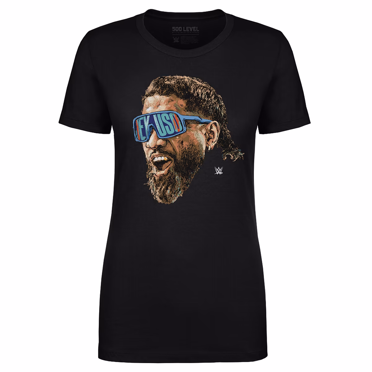 Women's 500 Level Black Jey Uso Sunglasses T-Shirt