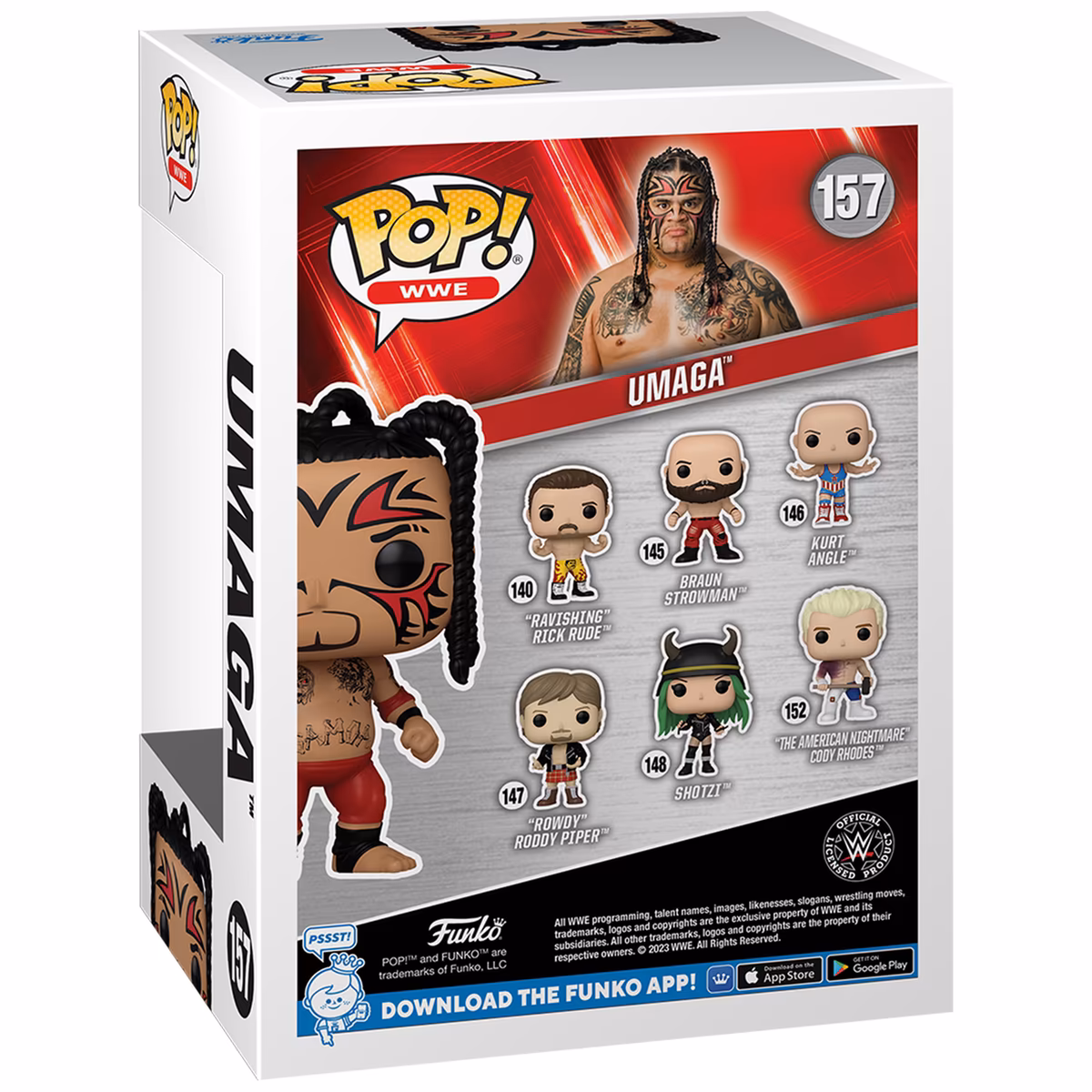 Umaga Fanatics Exclusive Funko Pop! Vinyl Figure 3 Umaga Fanatics Exclusive Funko Pop! Vinyl Figure