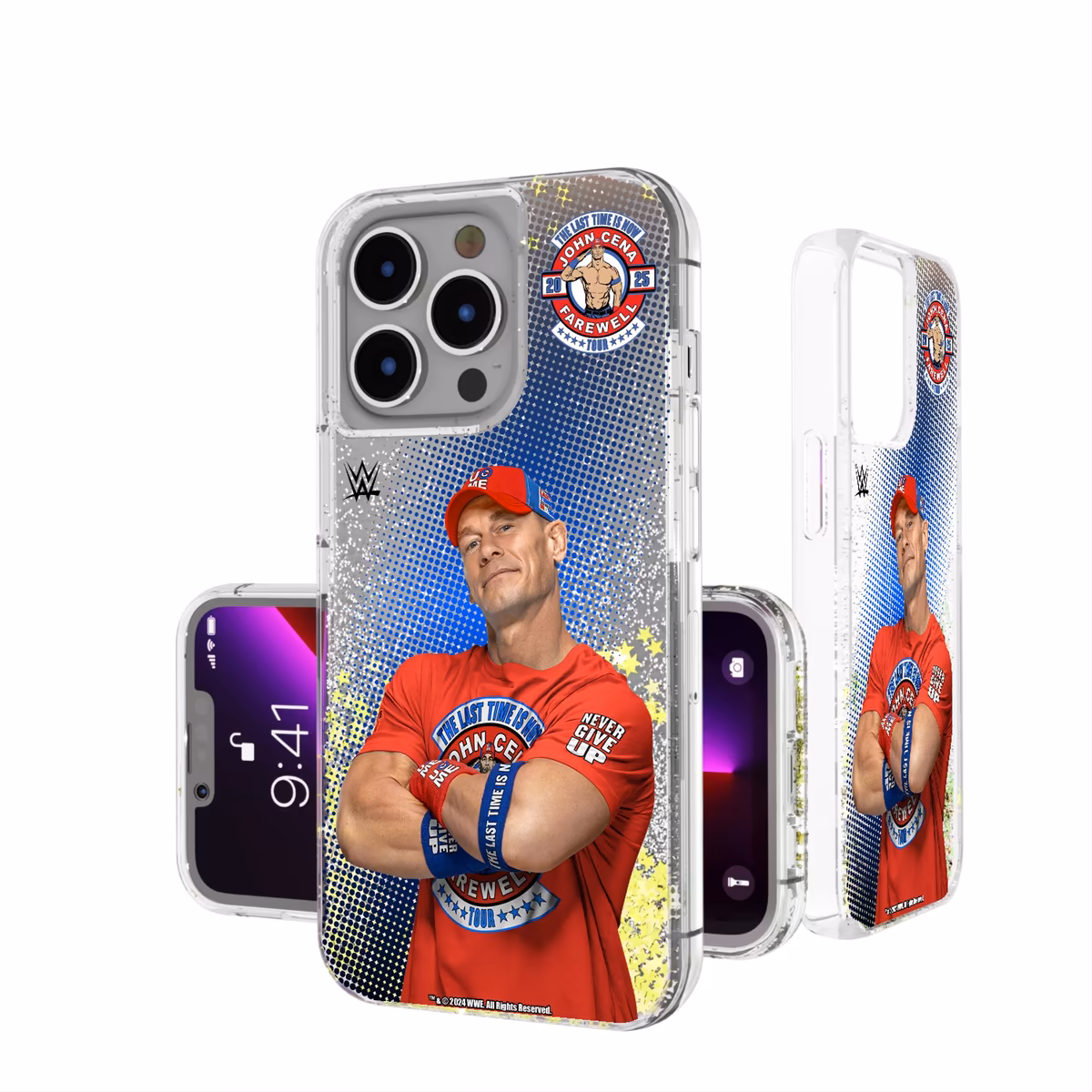 Keyscaper John Cena Farewell Tour 2025 iPhone Glitter Case 1 Keyscaper John Cena Farewell Tour 2025 iPhone Glitter Case