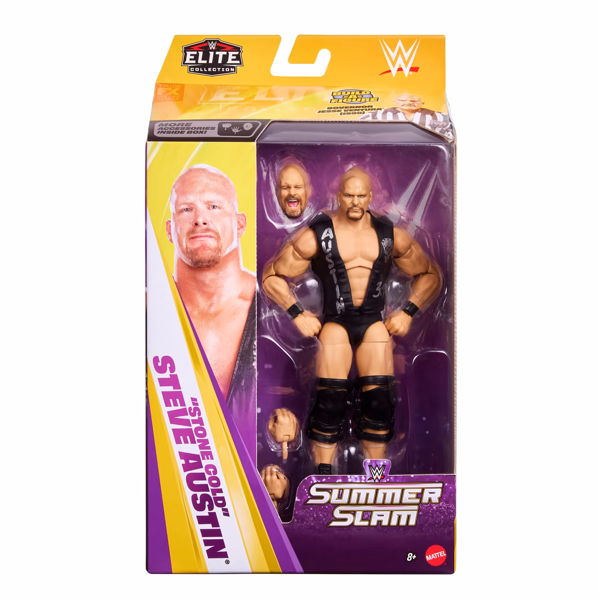Steve Austin WWE Mattel 2026 SummerSlam Elite Collection Action Figure 13 Steve Austin WWE Mattel 2026 SummerSlam Elite Collection Action Figure