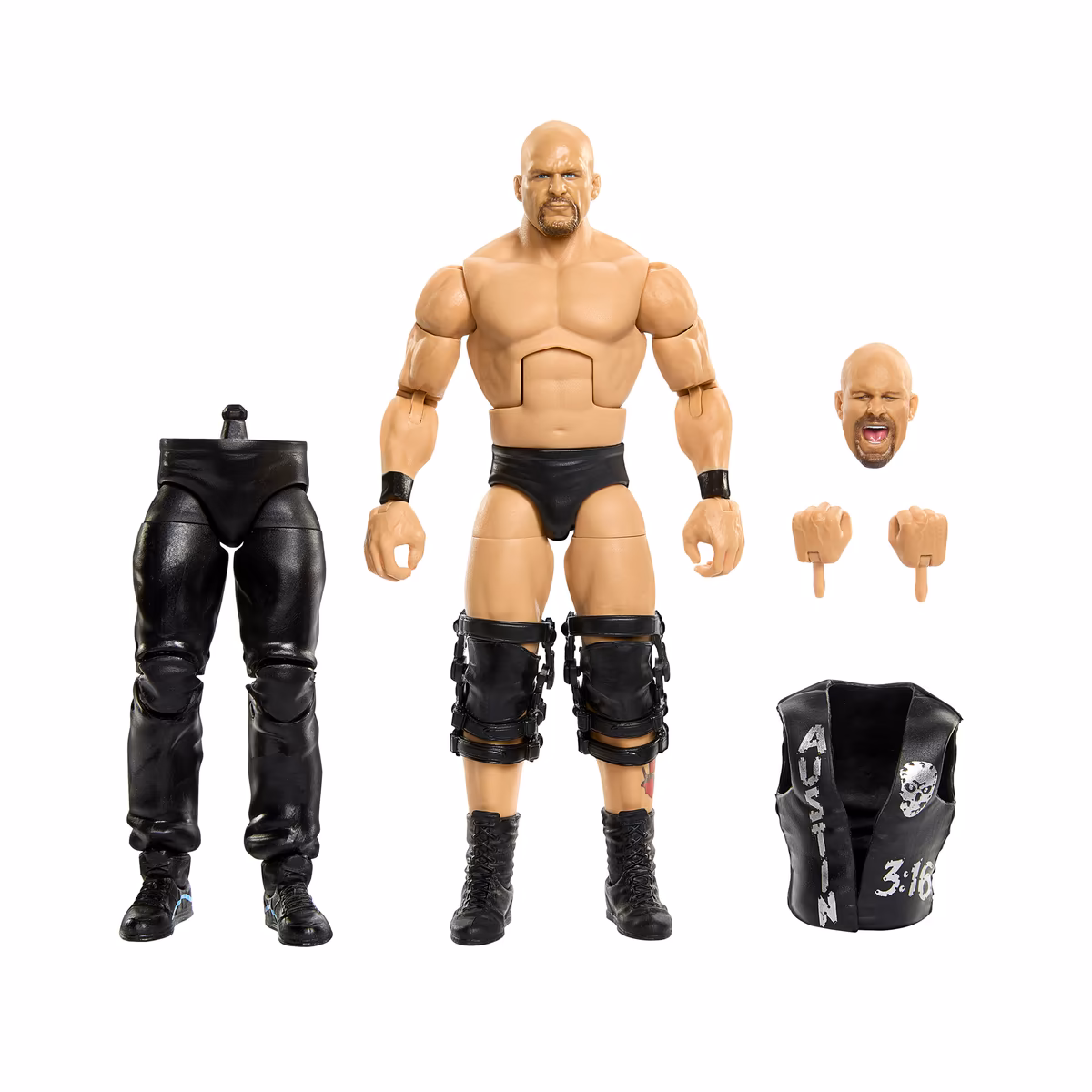 Steve Austin WWE Mattel 2026 SummerSlam Elite Collection Action Figure 4 Steve Austin WWE Mattel 2026 SummerSlam Elite Collection Action Figure