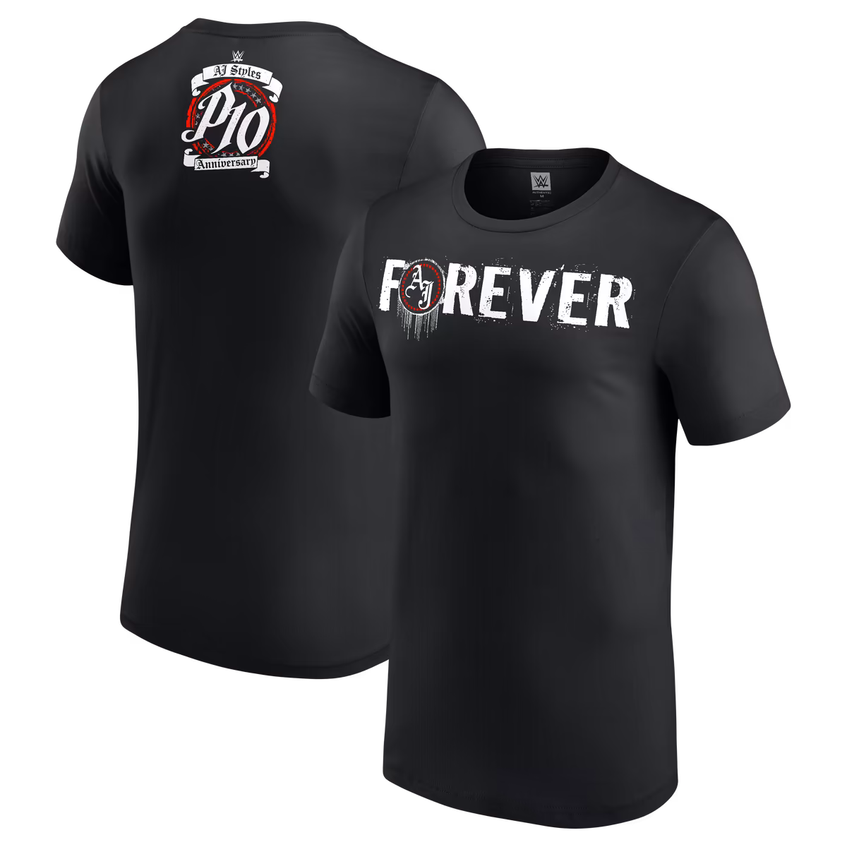 Men's Black AJ Styles Forever T-Shirt