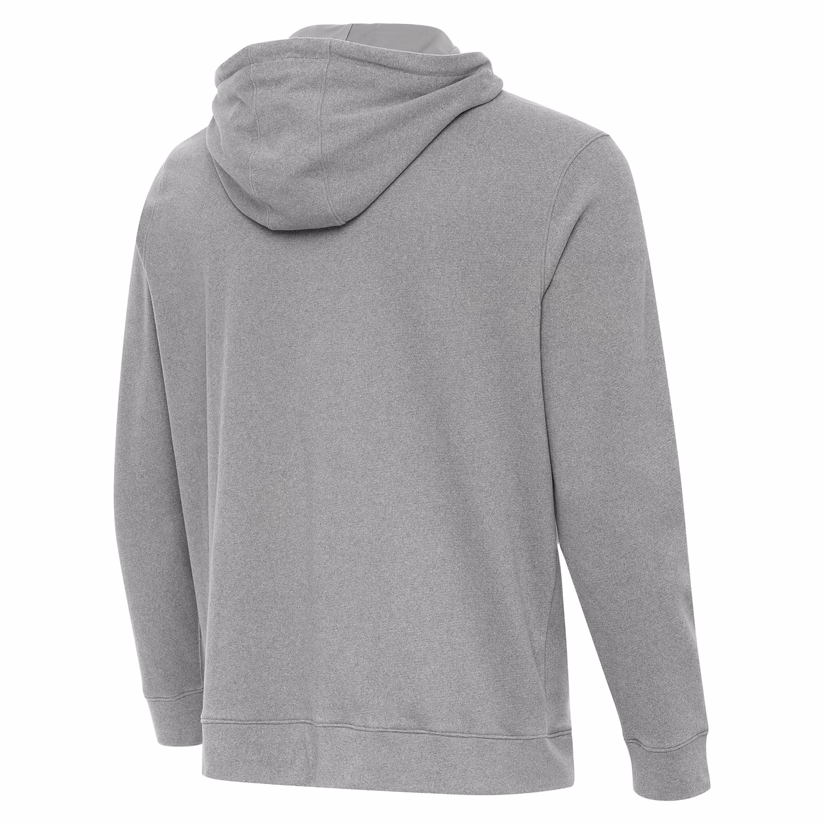 Men's Antigua Heather Gray The Ultimate Warrior Cloud Hoodie 4 Men's Antigua Heather Gray The Ultimate Warrior Cloud Hoodie