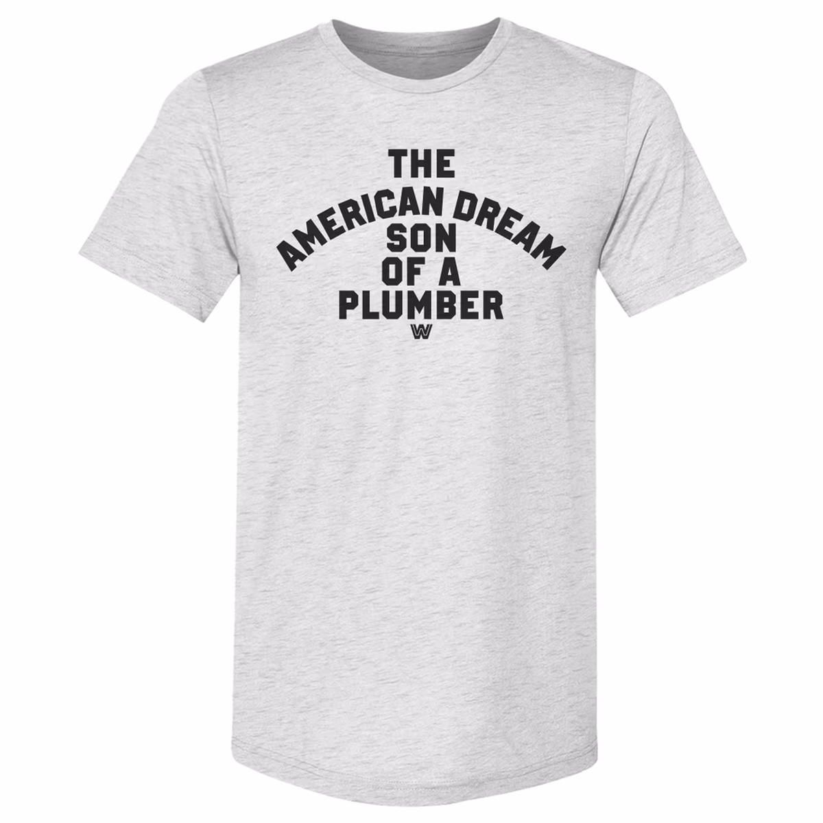 Men's 500 Level Ash Dusty Rhodes Son of a Plumber Premium Tri-Blend T-Shirt 1 Men's 500 Level Ash Dusty Rhodes Son of a Plumber Premium Tri-Blend T-Shirt