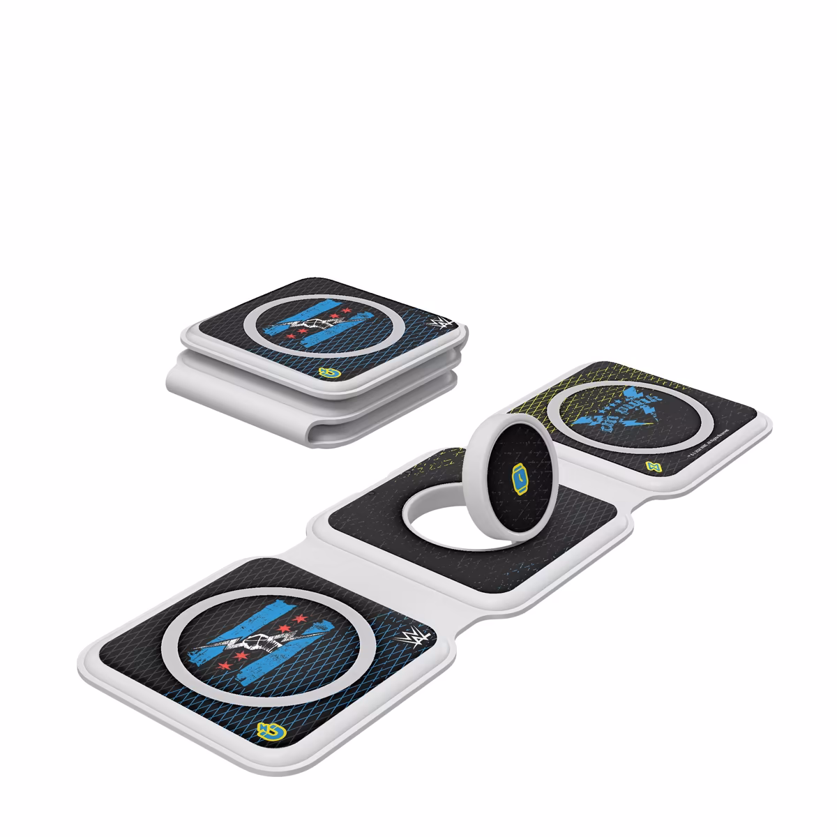 Keyscaper White CM Punk 3-in-1 Foldable Charger 9 Keyscaper White CM Punk 3-in-1 Foldable Charger