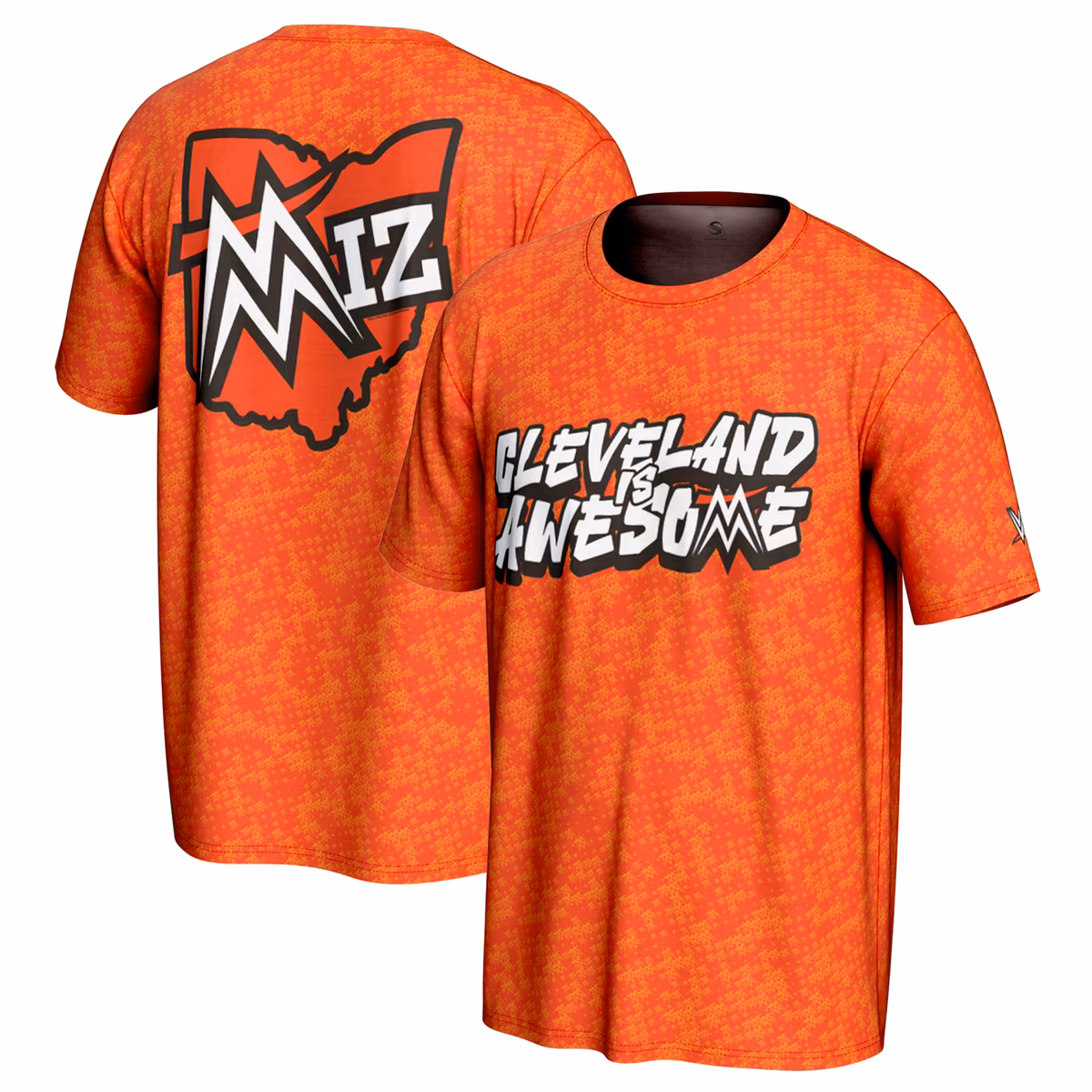 Men's ProSphere Orange The Miz Cleveland Is Awesome T-Shirt 2 Men's ProSphere Orange The Miz Cleveland Is Awesome T-Shirt