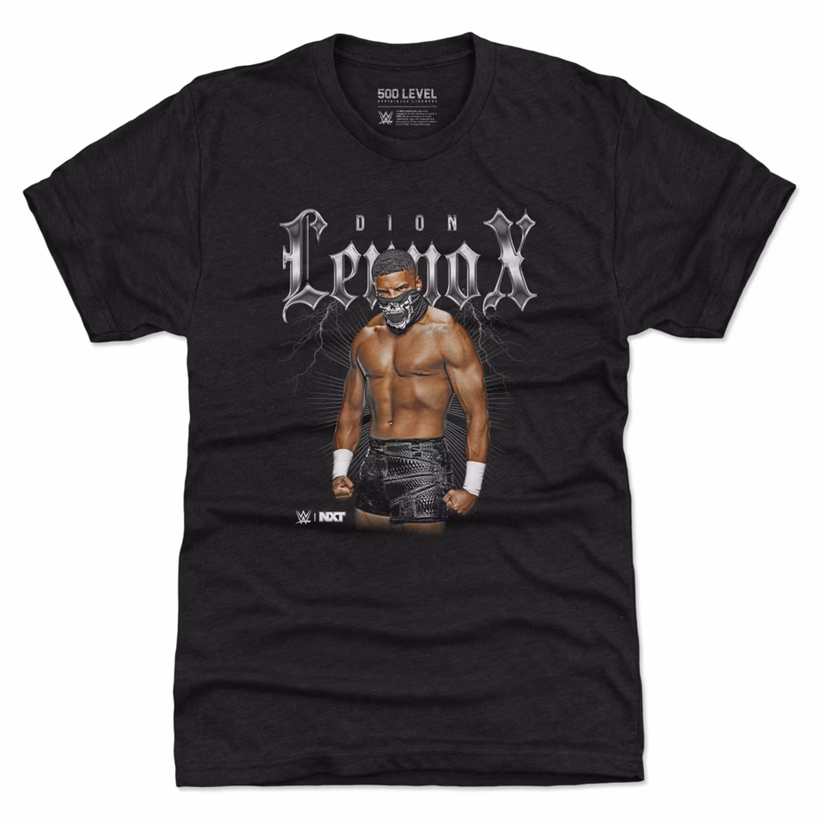 Men's 500 Level Black Dion Lennox Tri-Blend T-Shirt 2 Men's 500 Level Black Dion Lennox Tri-Blend T-Shirt