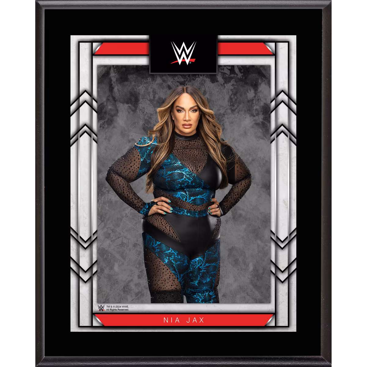 Nia Jax WWE 10.5" x 13" Sublimated Plaque 3 Nia Jax WWE 10.5" x 13" Sublimated Plaque