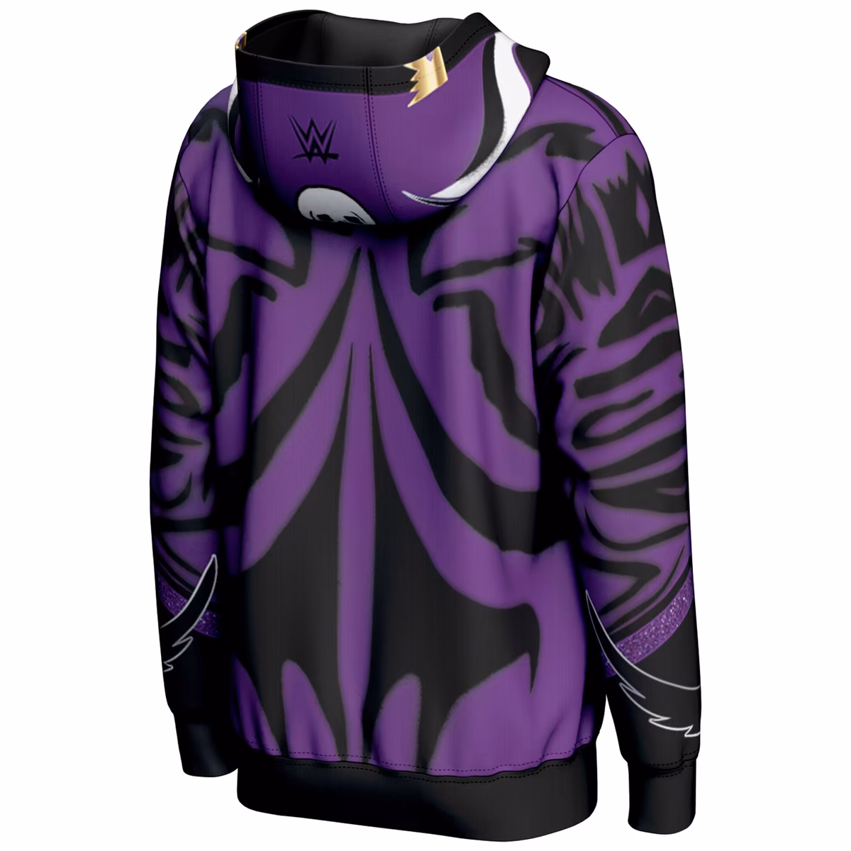 Men's ProSphere Purple Rey Mysterio Full-Zip Hoodie 4 Men's ProSphere Purple Rey Mysterio Full-Zip Hoodie