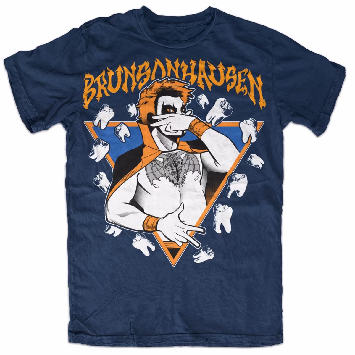 Men's Danhausen x Jalen Brunson Navy Brunsonhausen T-Shirt