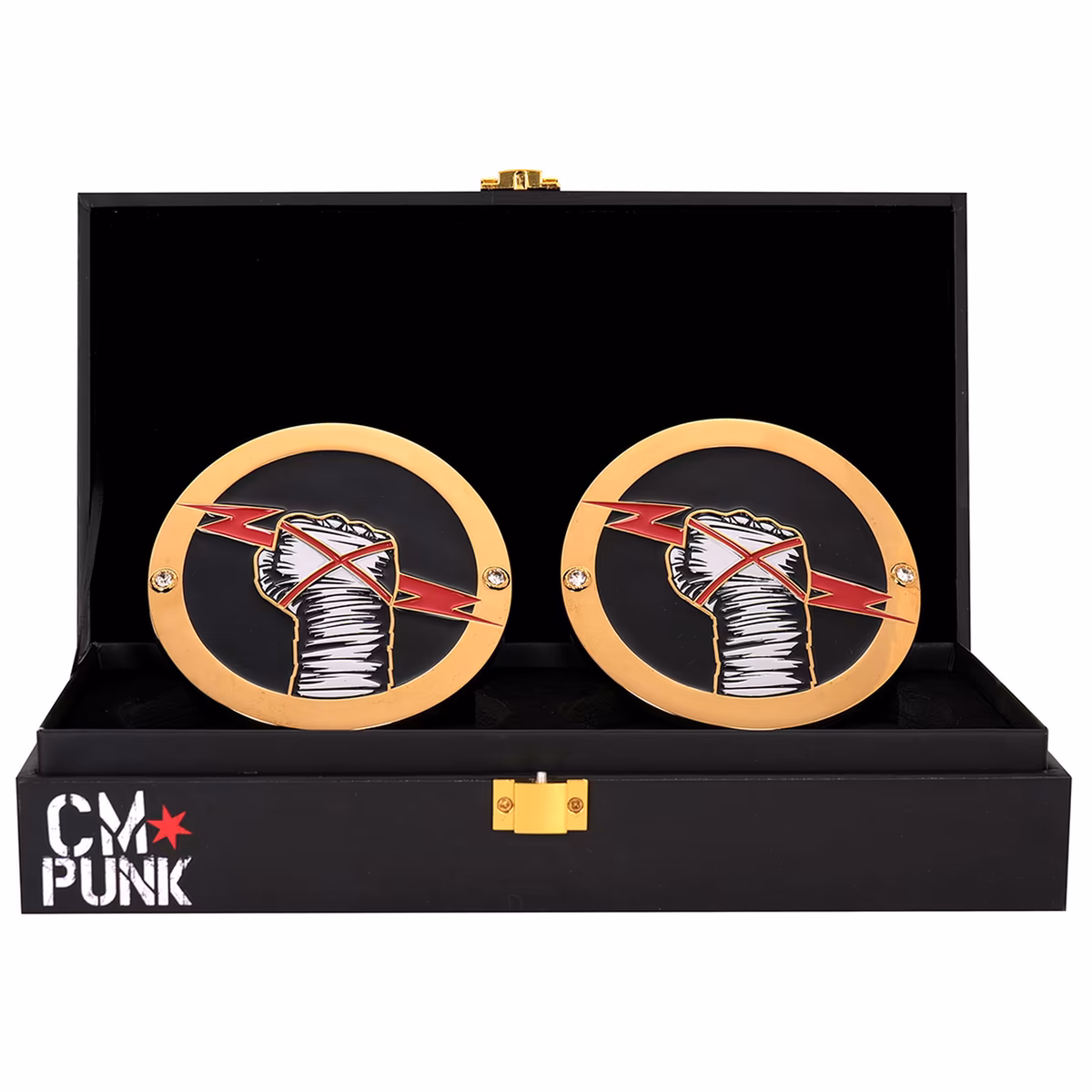CM Punk Replica Side Plate Box Set 2 CM Punk Replica Side Plate Box Set