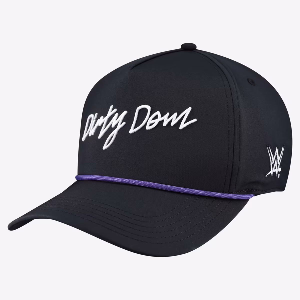 Men's Black Dominik Mysterio Dirty Dom Script Caddy Snapback Hat 5 Men's Black Dominik Mysterio Dirty Dom Script Caddy Snapback Hat