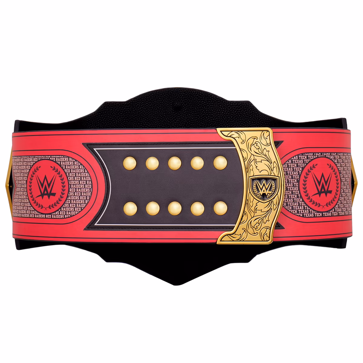 Texas Tech Red Raiders WWE Legacy Title Belt 5 Texas Tech Red Raiders WWE Legacy Title Belt