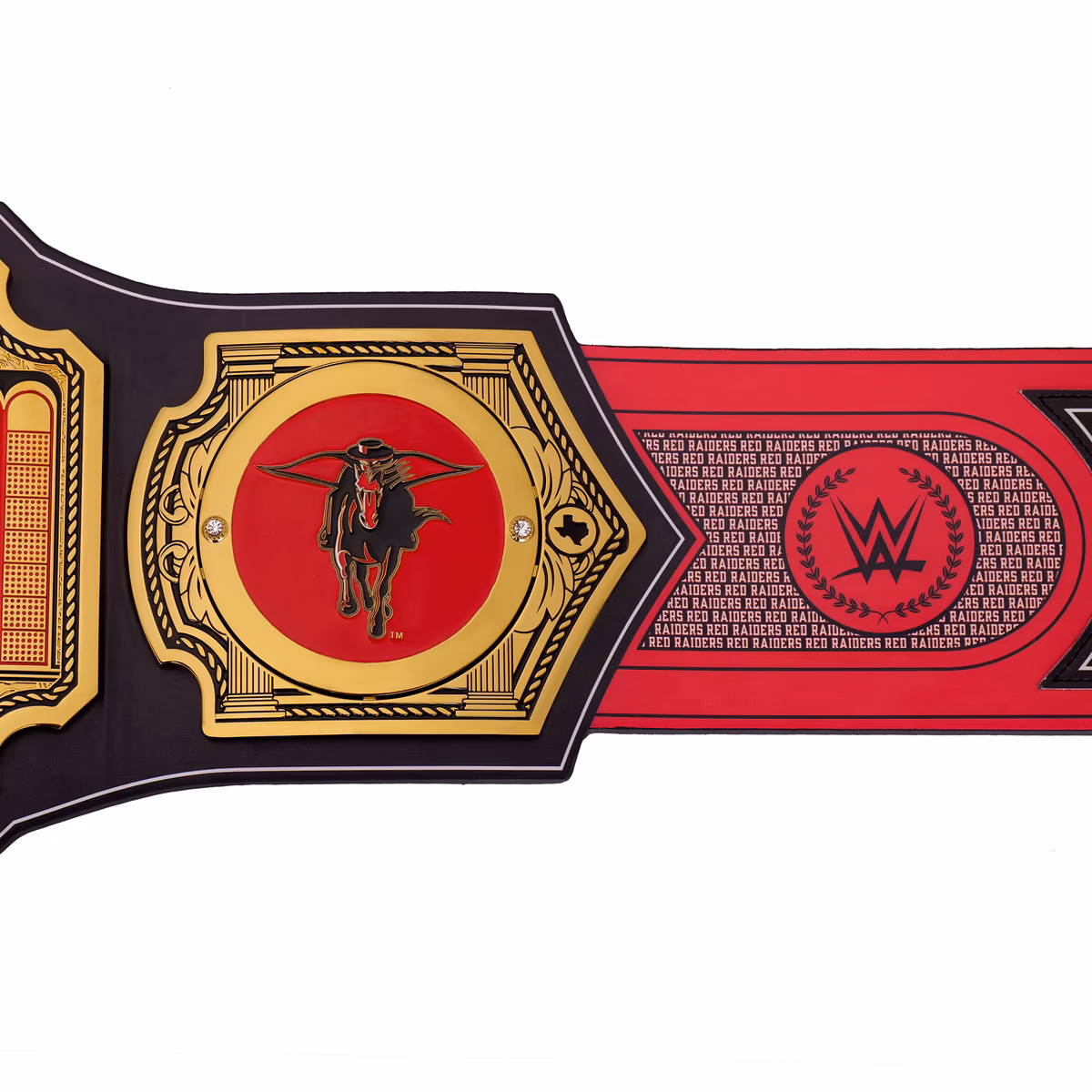 Texas Tech Red Raiders WWE Legacy Title Belt 7 Texas Tech Red Raiders WWE Legacy Title Belt