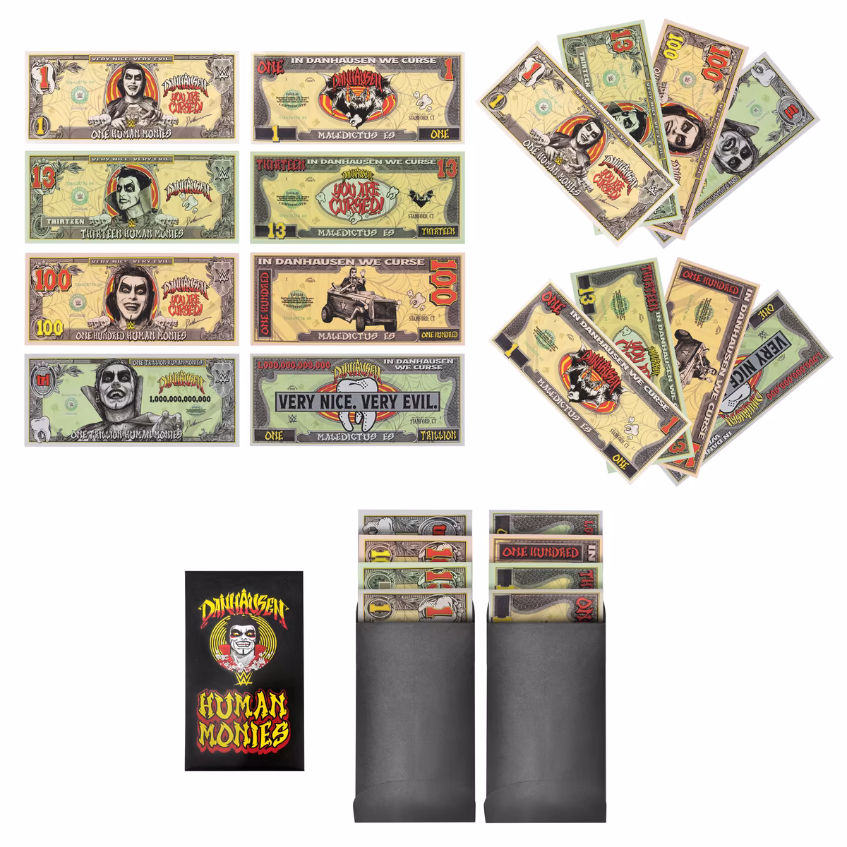 Danhausen Human Monies Dollar Bills