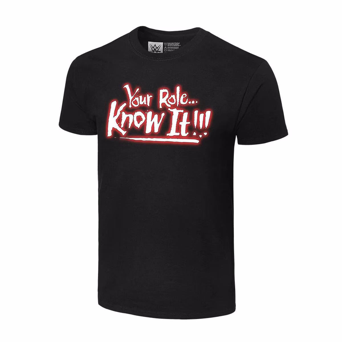 Men's Black The Rock Your Role Know It! T-Shirt 3 Men's Black The Rock Your Role Know It! T-Shirt