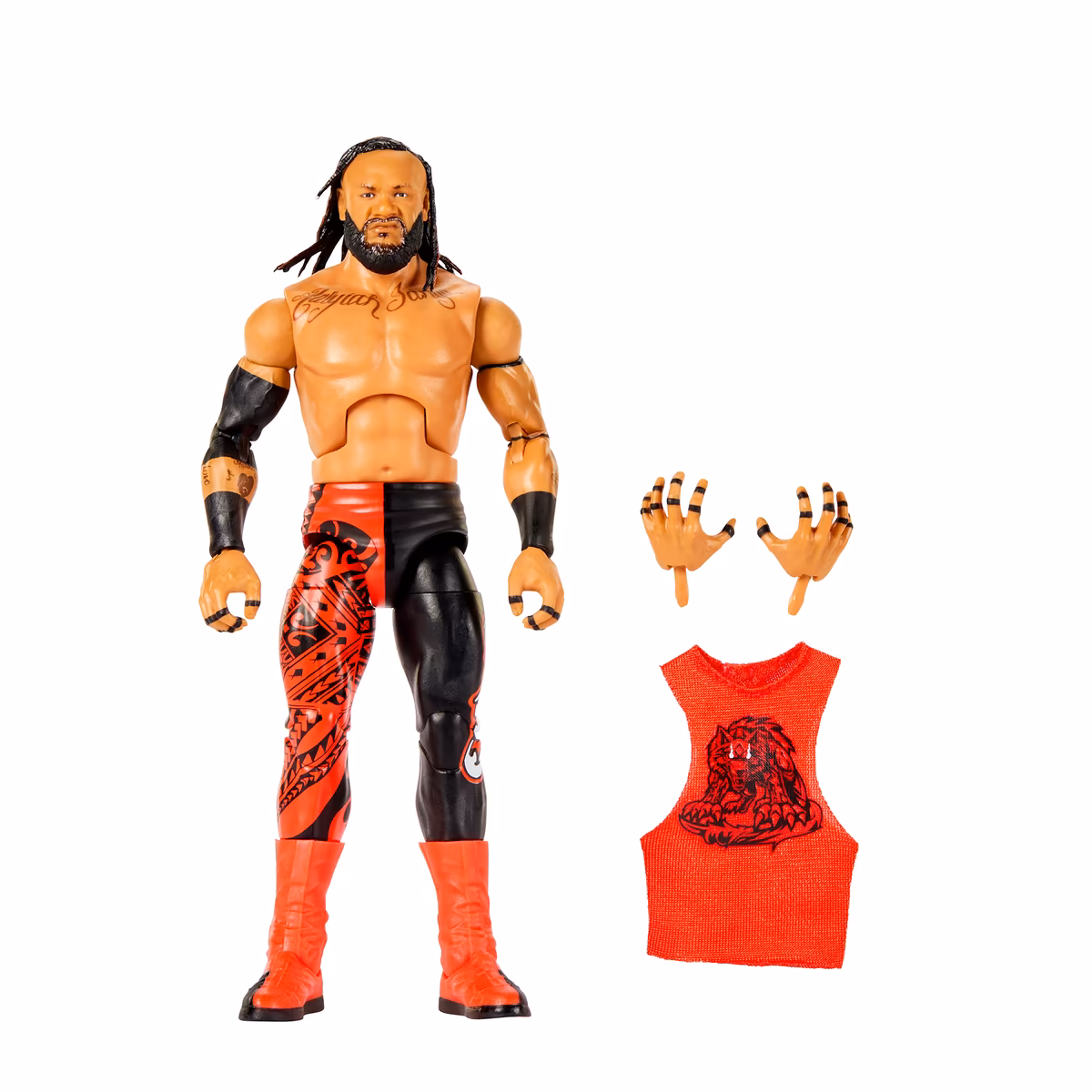 Mattel Jacob Fatu Elite Collection Series 125 Action Figure 4 Mattel Jacob Fatu Elite Collection Series 125 Action Figure