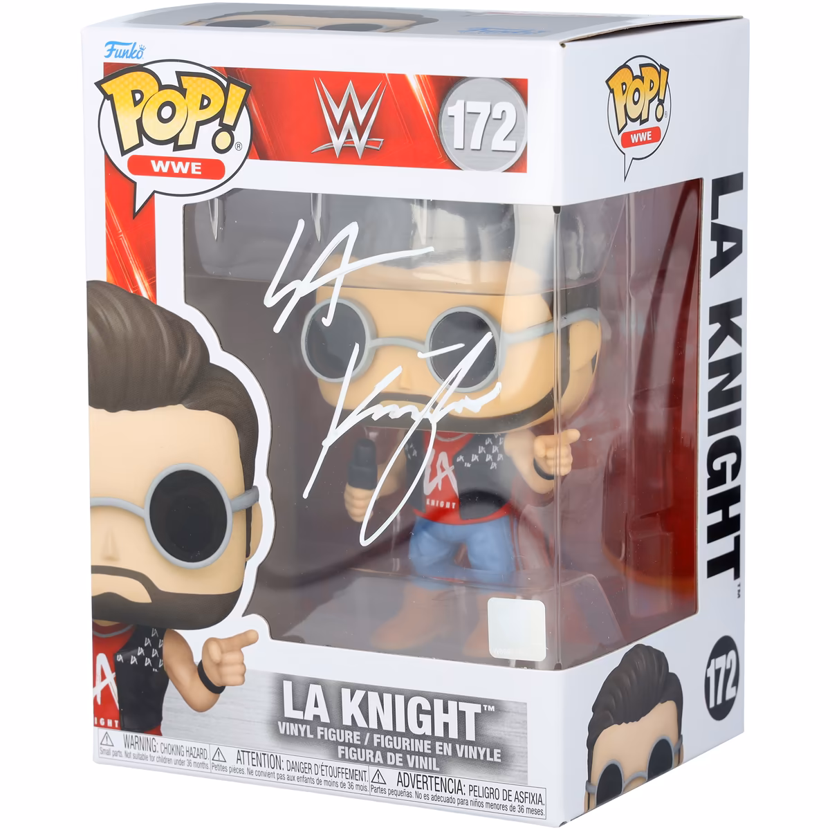 LA Knight WWE Autographed #172 Funko Pop! Figurine 1 LA Knight WWE Autographed #172 Funko Pop! Figurine