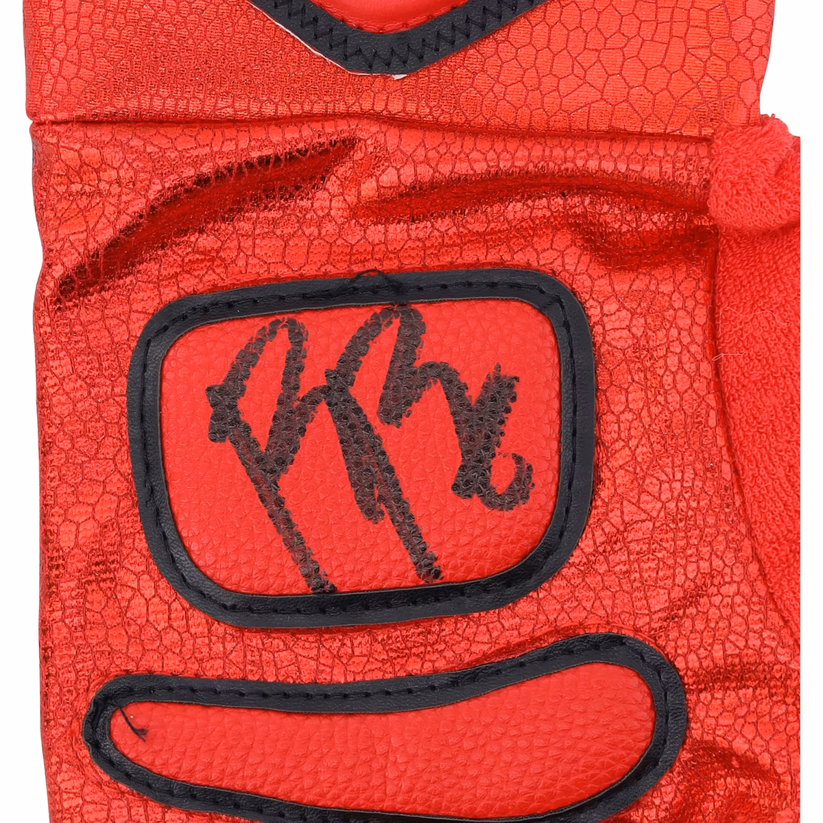 Roman Reigns WWE Autographed Red Replica Glove Set 4 Roman Reigns WWE Autographed Red Replica Glove Set