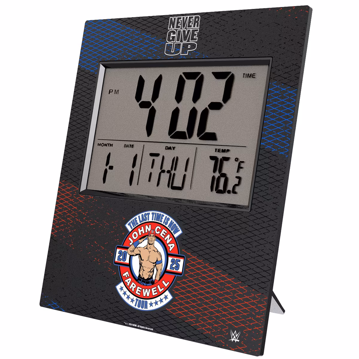 Keyscaper John Cena Farewell Tour 2025 Digital Desk & Wall Clock 2 Keyscaper John Cena Farewell Tour 2025 Digital Desk & Wall Clock