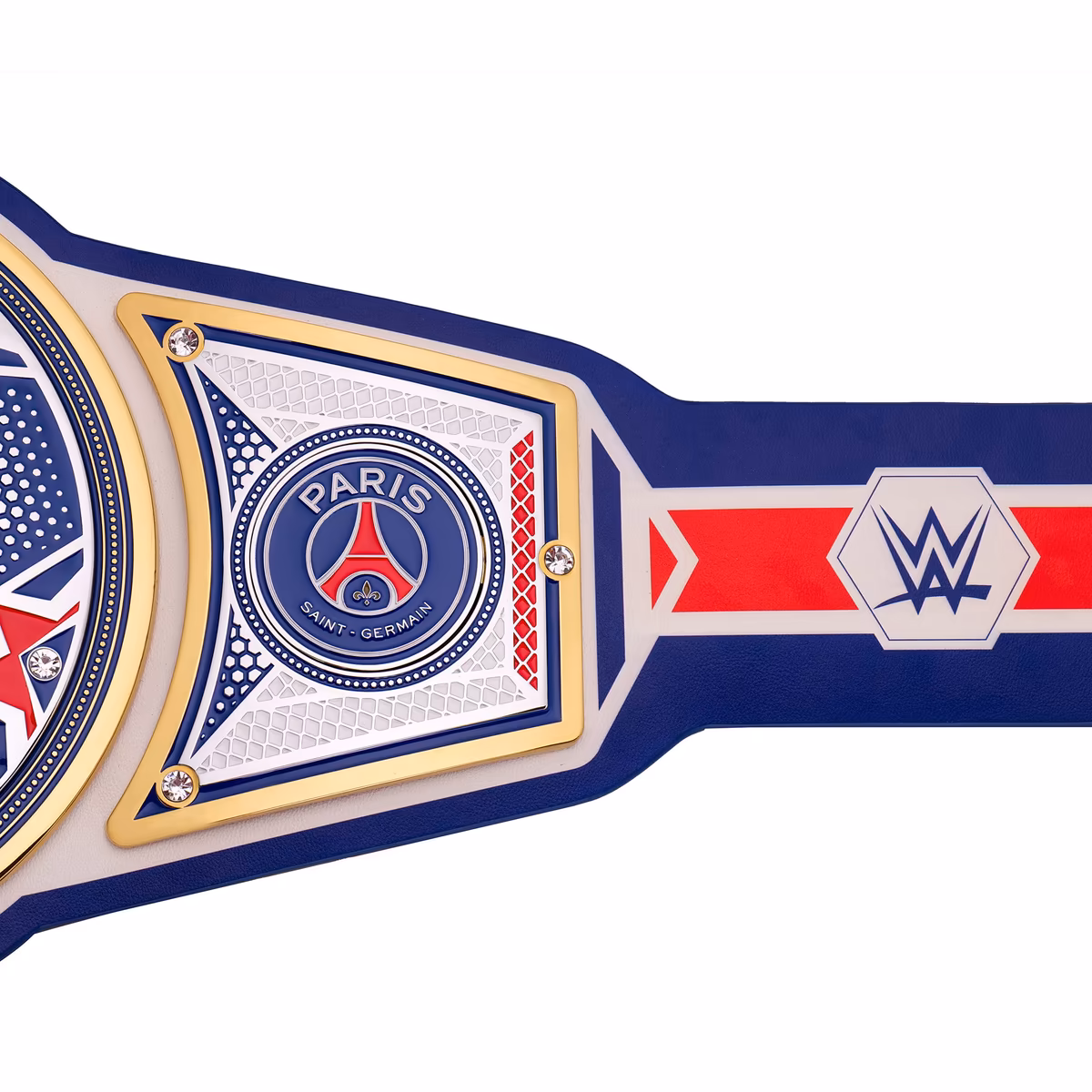 WWE x Paris Saint-Germain Legacy Championship Replica Title Belt 8 WWE x Paris Saint-Germain Legacy Championship Replica Title Belt
