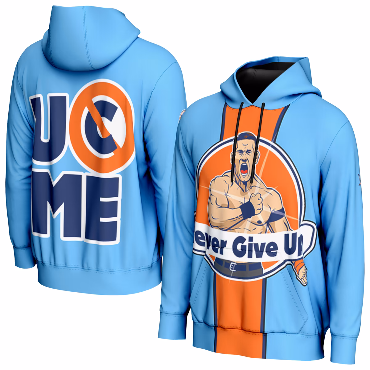 Men's ProSphere Blue John Cena Retro Hoodie