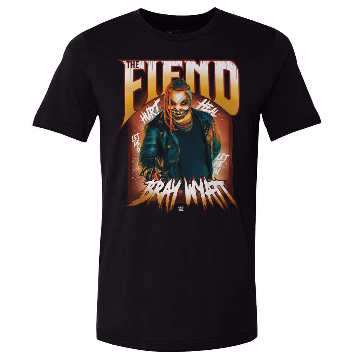 Men's 500 Level Black Bray Wyatt Phrases T-Shirt
