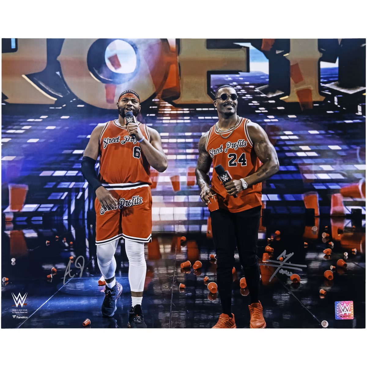 Street Profits WWE Autographed 16" x 20" Entrance Photograph 9 Street Profits WWE Autographed 16" x 20" Entrance Photograph