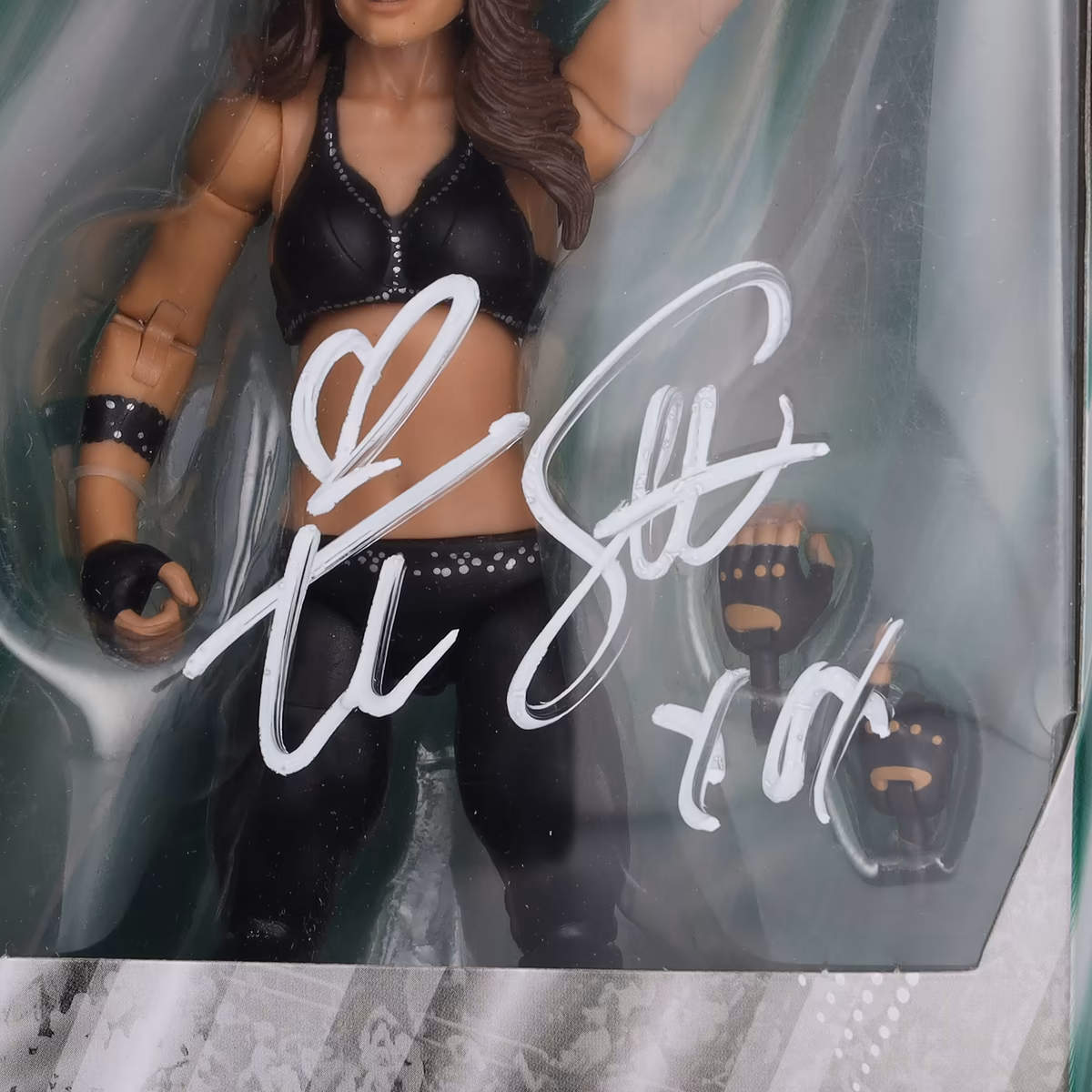 Trish Stratus WWE Autographed Mattel WrestleMania 40 Elite Collection Action Figure 3 Trish Stratus WWE Autographed Mattel WrestleMania 40 Elite Collection Action Figure