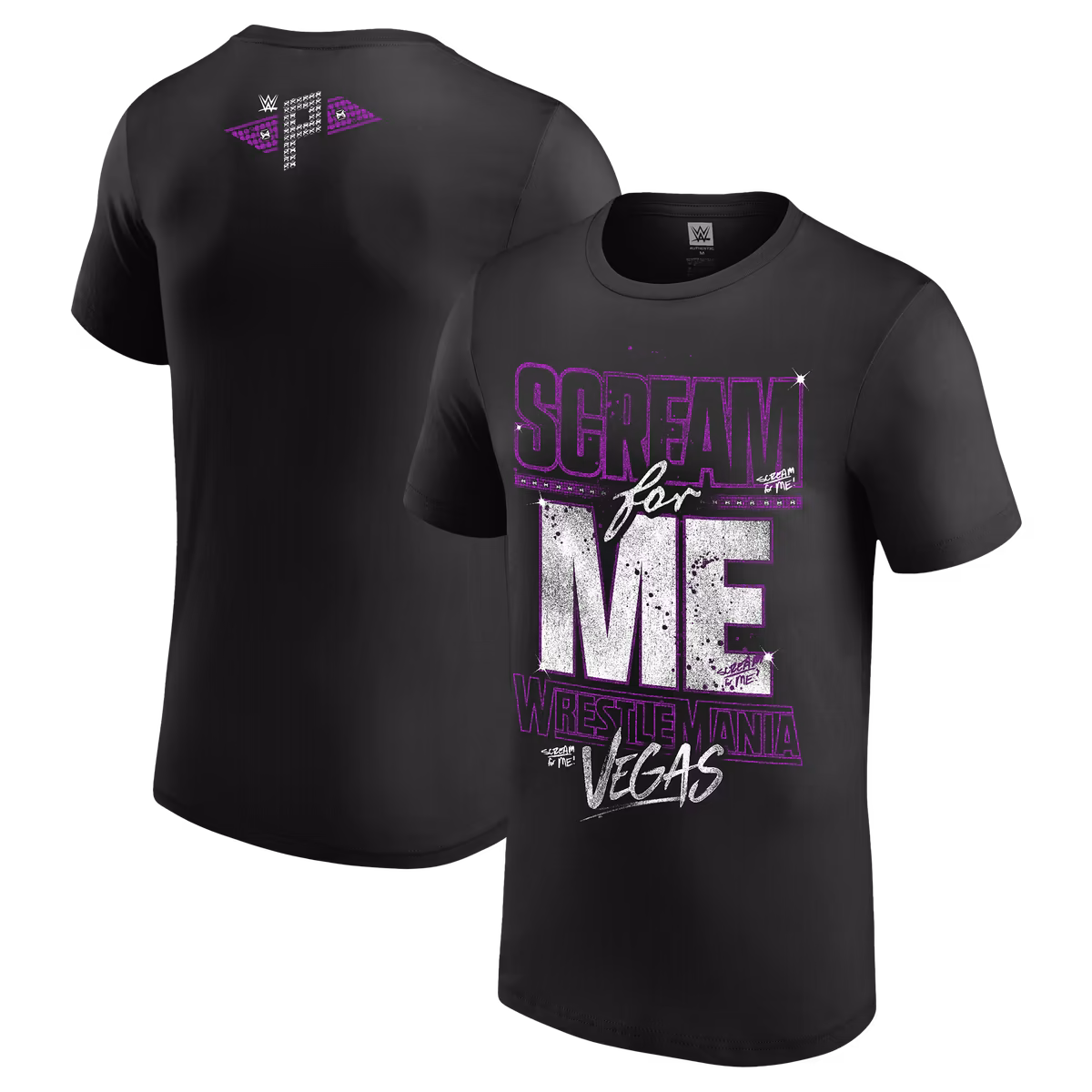 Men's Black Paige Scream For Me Vegas T-Shirt 1 Men's Black Paige Scream For Me Vegas T-Shirt