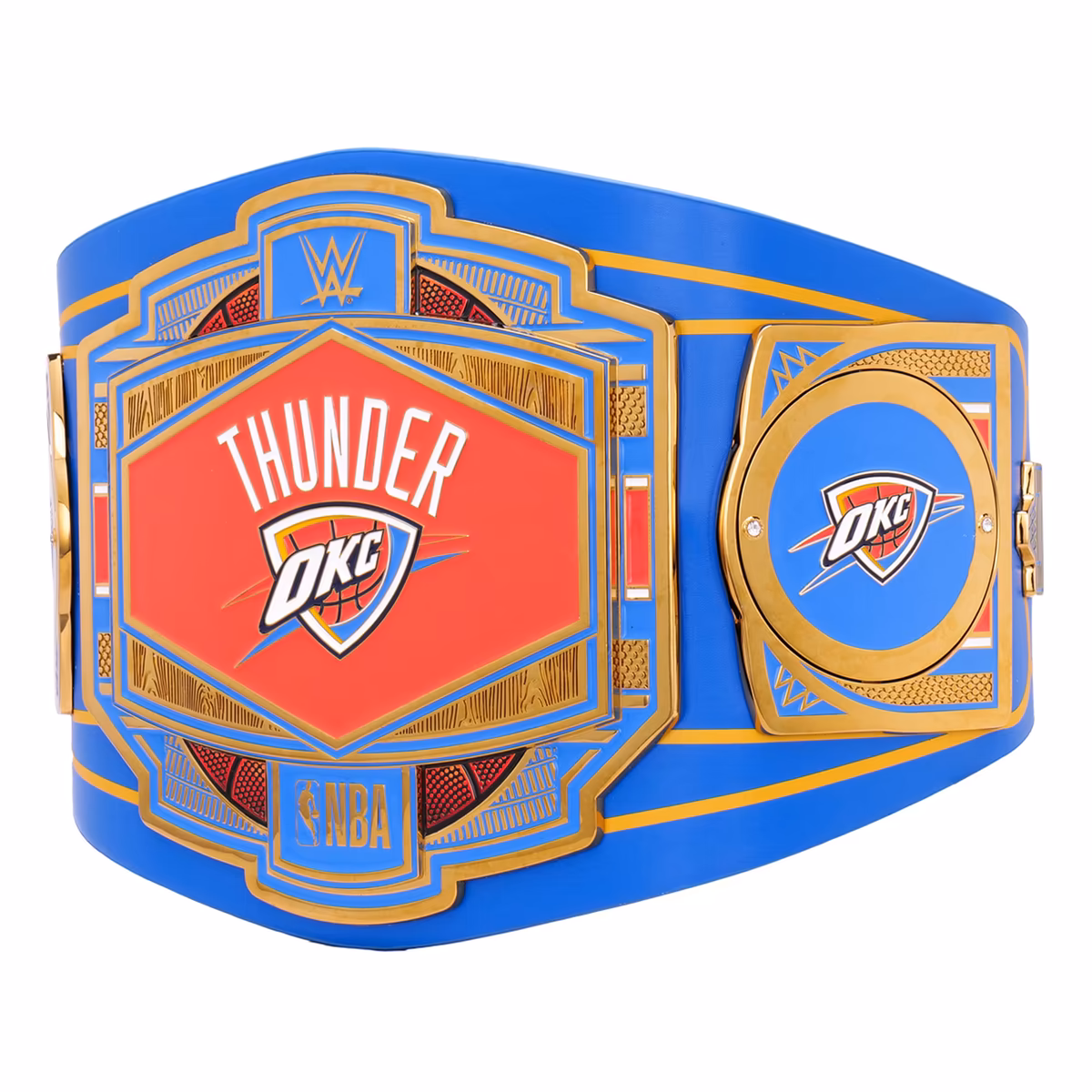 Oklahoma City Thunder WWE Legacy Title Belt 4 Oklahoma City Thunder WWE Legacy Title Belt