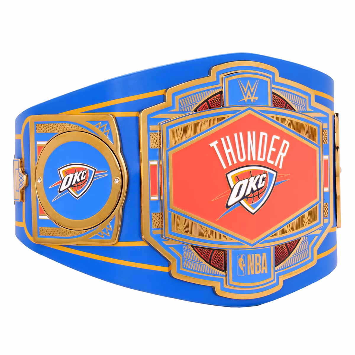 Oklahoma City Thunder WWE Legacy Title Belt 5 Oklahoma City Thunder WWE Legacy Title Belt