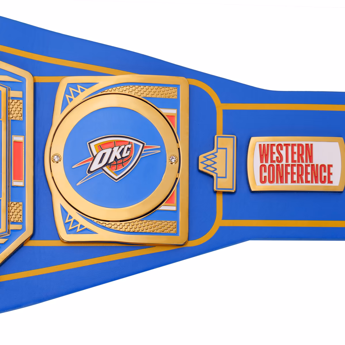 Oklahoma City Thunder WWE Legacy Title Belt 6 Oklahoma City Thunder WWE Legacy Title Belt