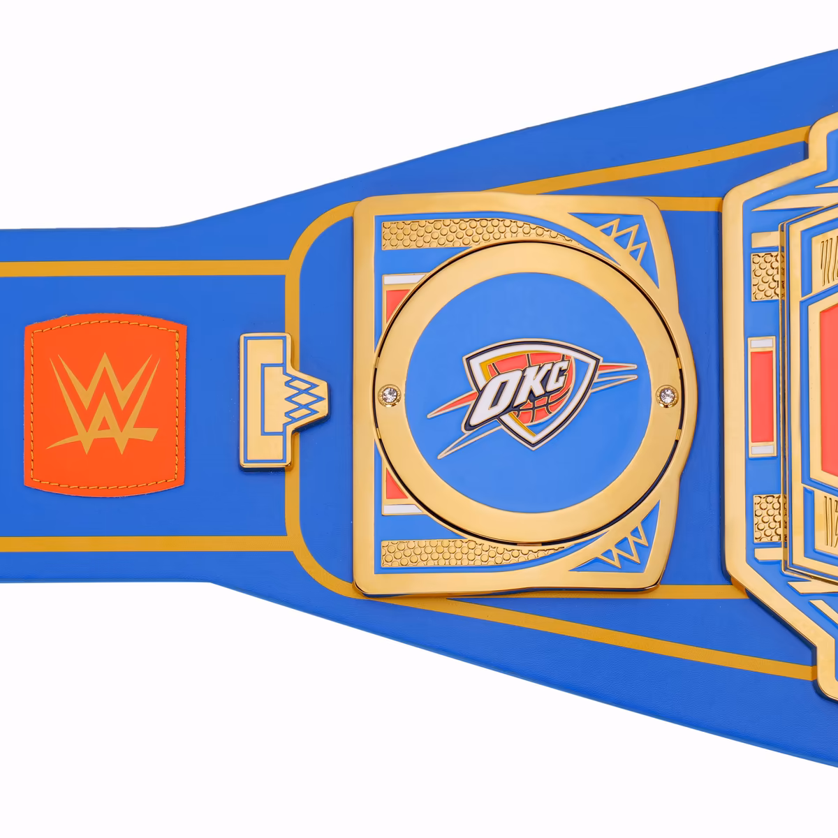 Oklahoma City Thunder WWE Legacy Title Belt 7 Oklahoma City Thunder WWE Legacy Title Belt
