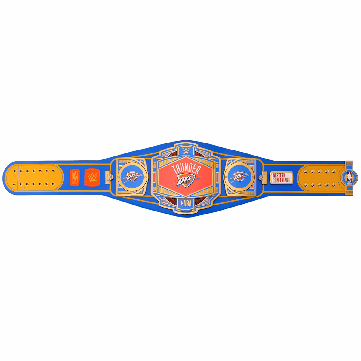 Oklahoma City Thunder WWE Legacy Title Belt 8 Oklahoma City Thunder WWE Legacy Title Belt