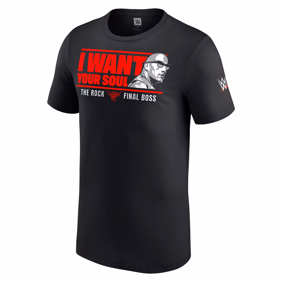 Men's Black The Rock I Want Your Soul T-Shirt 3 Men's Black The Rock I Want Your Soul T-Shirt