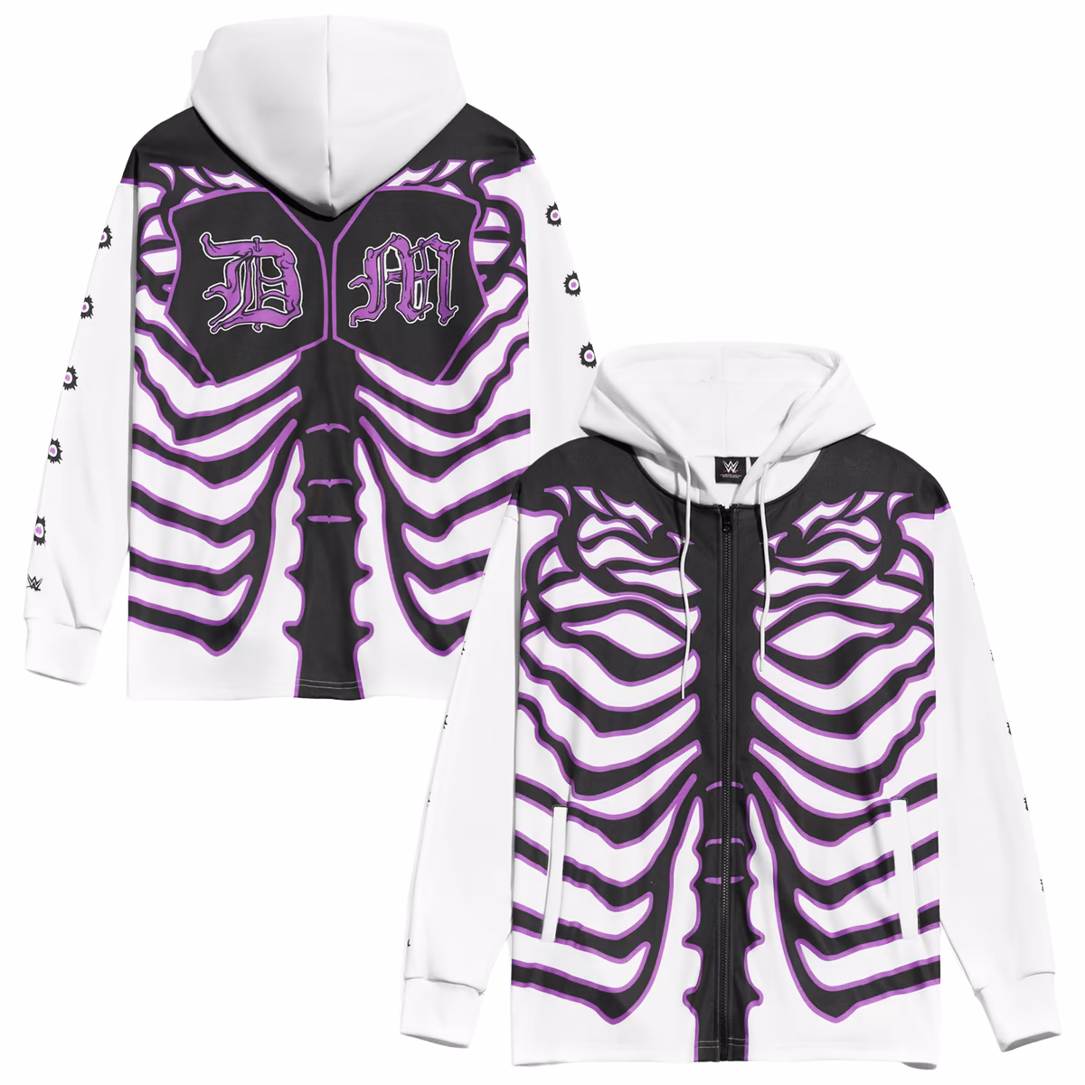 Men's Chalk Line White Dominik Mysterio Entrance Full-Zip Hoodie 13 Men's Chalk Line White Dominik Mysterio Entrance Full-Zip Hoodie