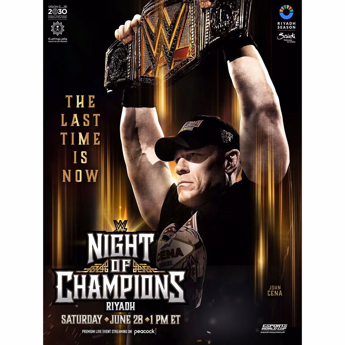 WWE Night of Champions 2025 18" x 24" Event Poster Art Photograph 8 WWE Night of Champions 2025 18" x 24" Event Poster Art Photograph