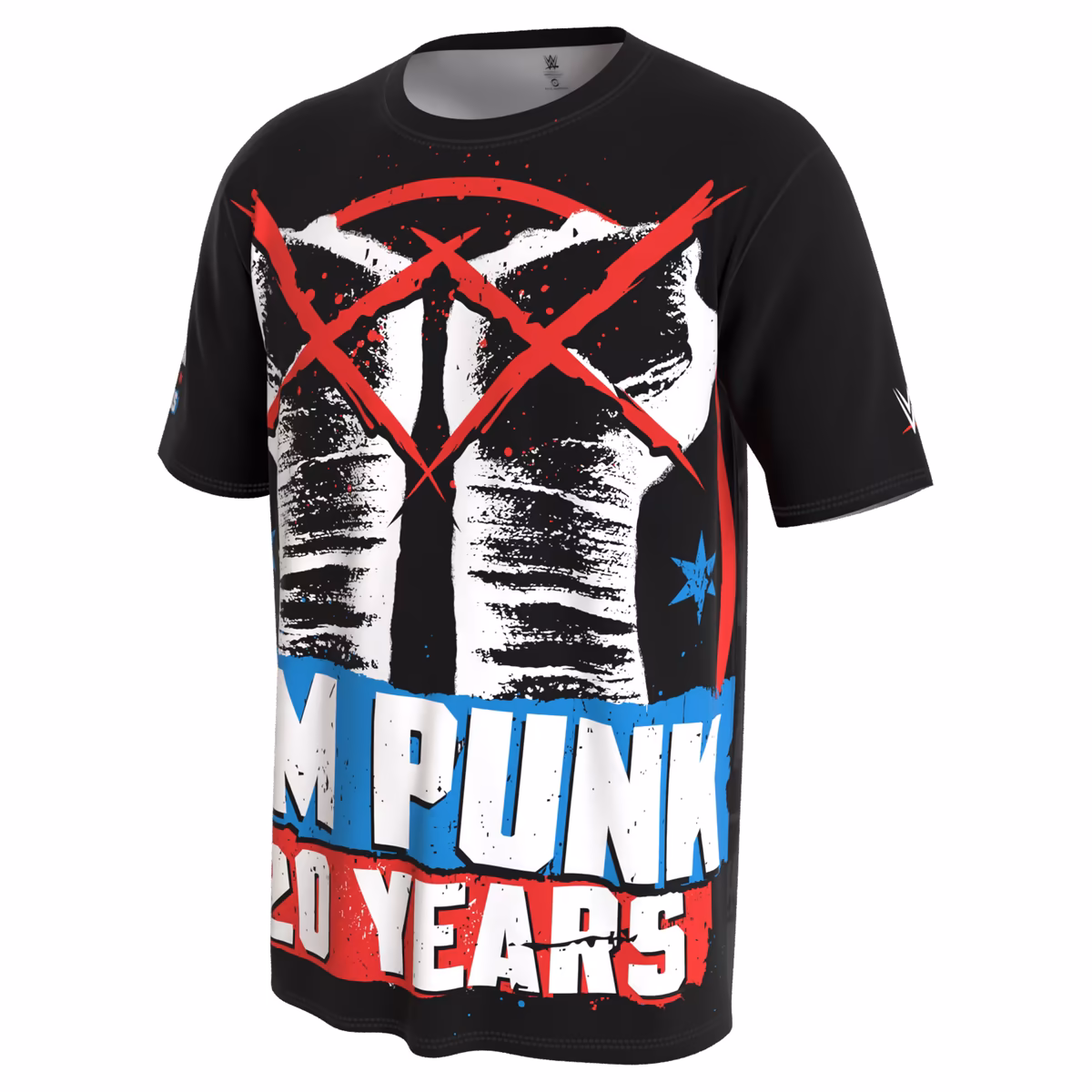 Youth ProSphere Black CM Punk 20 Years T-Shirt 3 Youth ProSphere Black CM Punk 20 Years T-Shirt