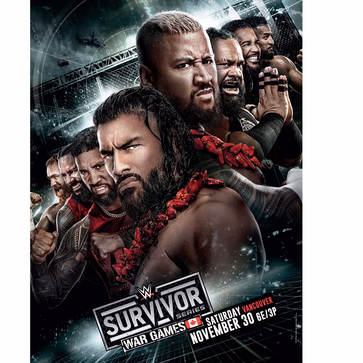 2024 WWE Survivor Series 18" x 24" Event Poster Art Photograph