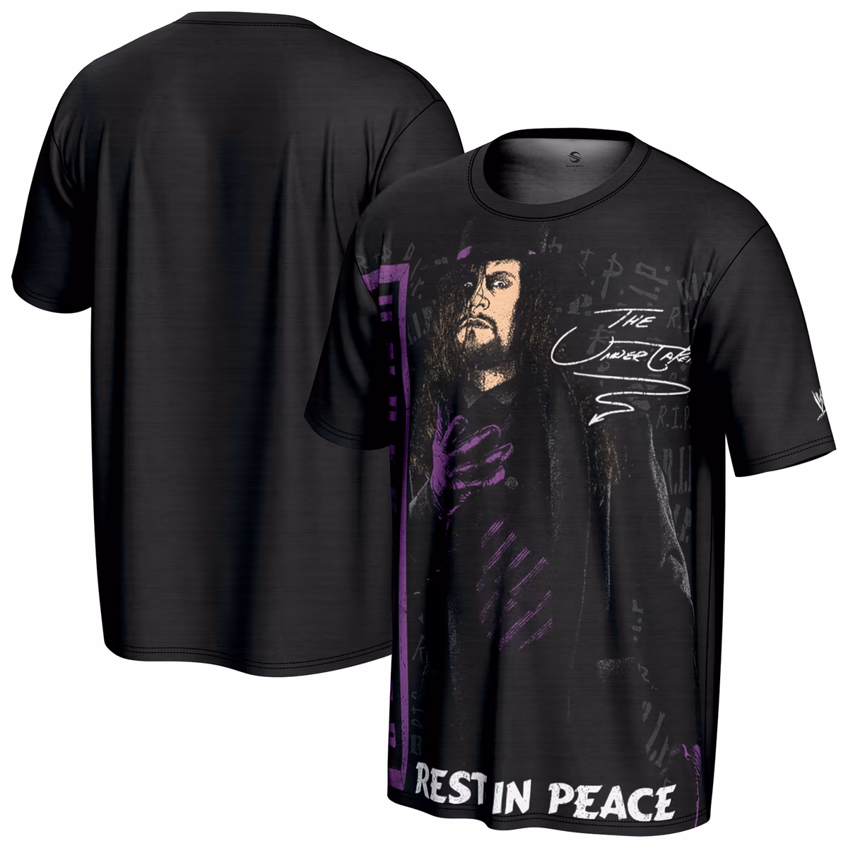 Men's ProSphere  Black The Undertaker Rest In Peace T-Shirt