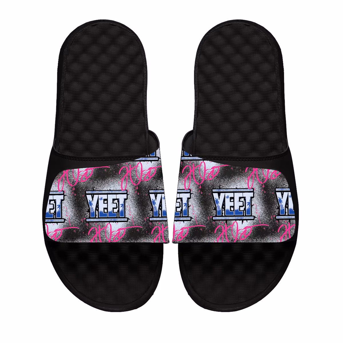 Youth ISlide Jey Uso Logo Pattern Sandals 2 Youth ISlide Jey Uso Logo Pattern Sandals