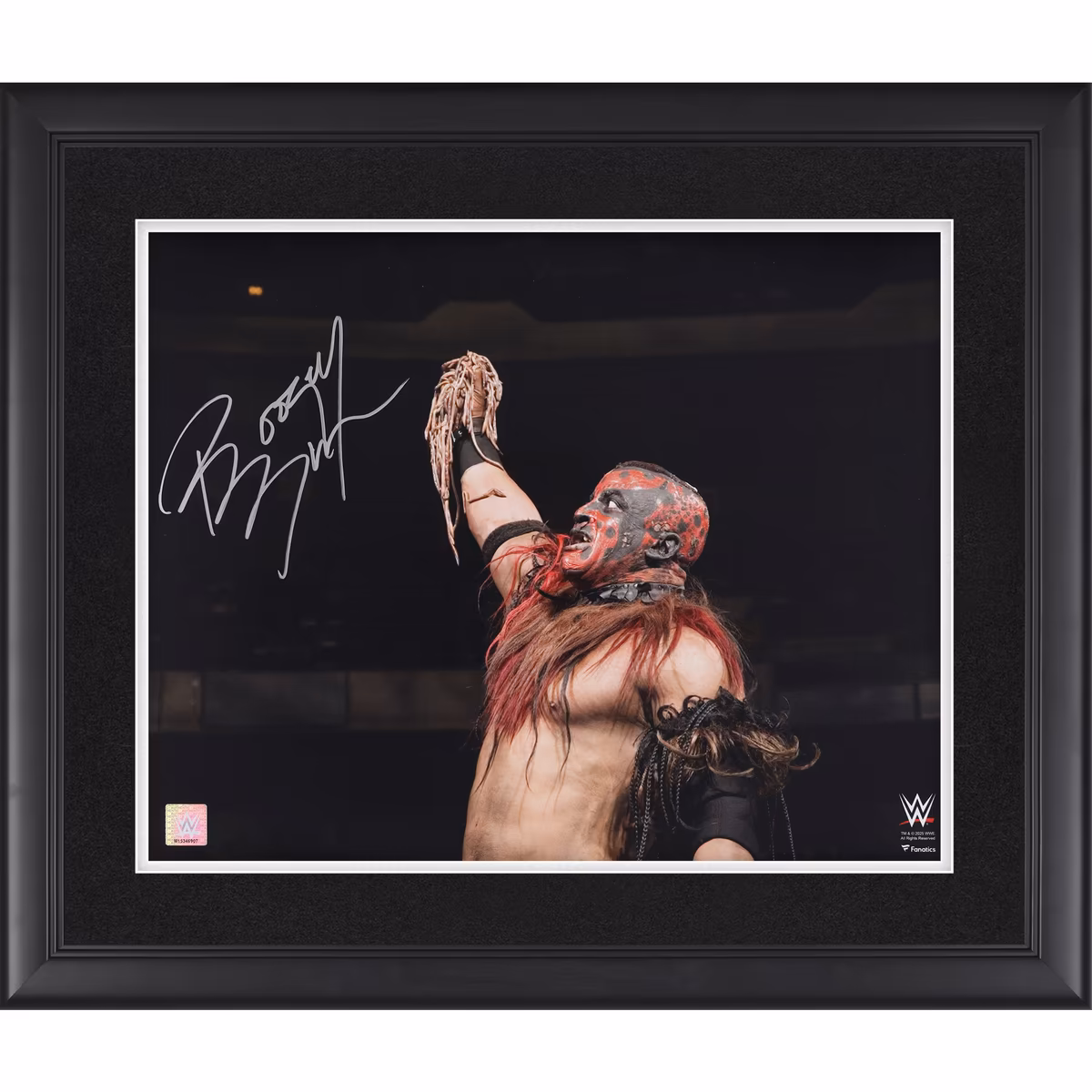 The Boogeyman WWE Autographed Framed 16" x 20" In-Ring with Worms Photograph