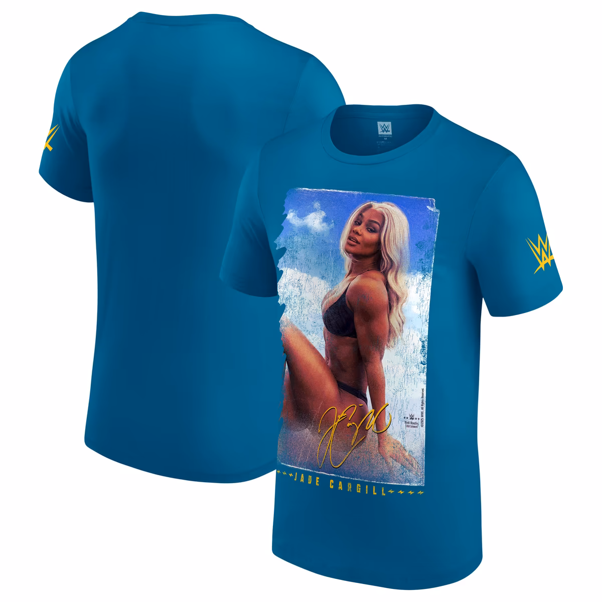 Men's Teal Jade Cargill Beach Photo T-Shirt