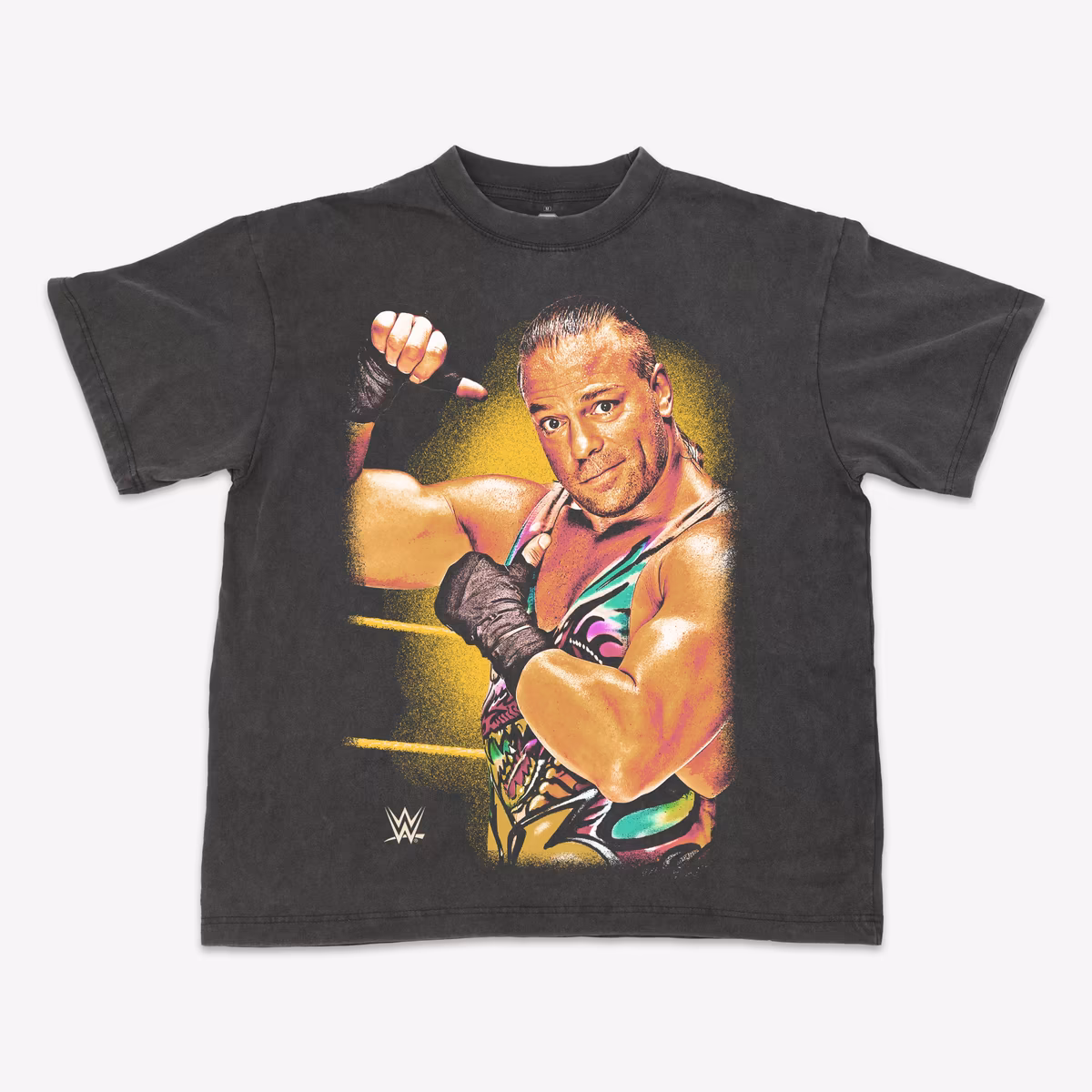 Men's Ripple Junction Black Rob Van Dam Mr. Monday Night T-Shirt