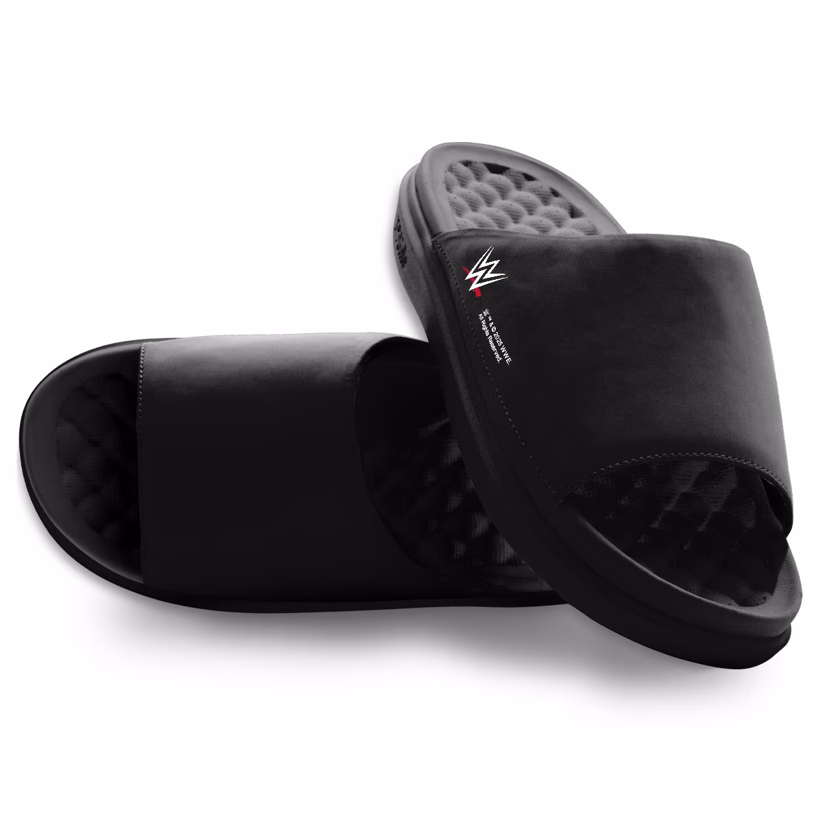 Youth ISlide WWE Logo Motive Slide Sandals 7 Youth ISlide WWE Logo Motive Slide Sandals