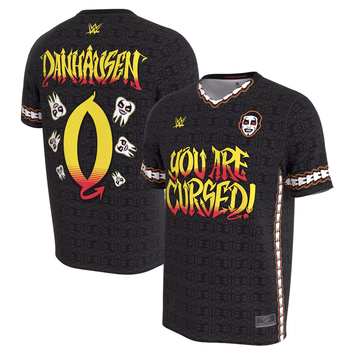 Unisex ProSphere Black Danhausen Soccer Jersey