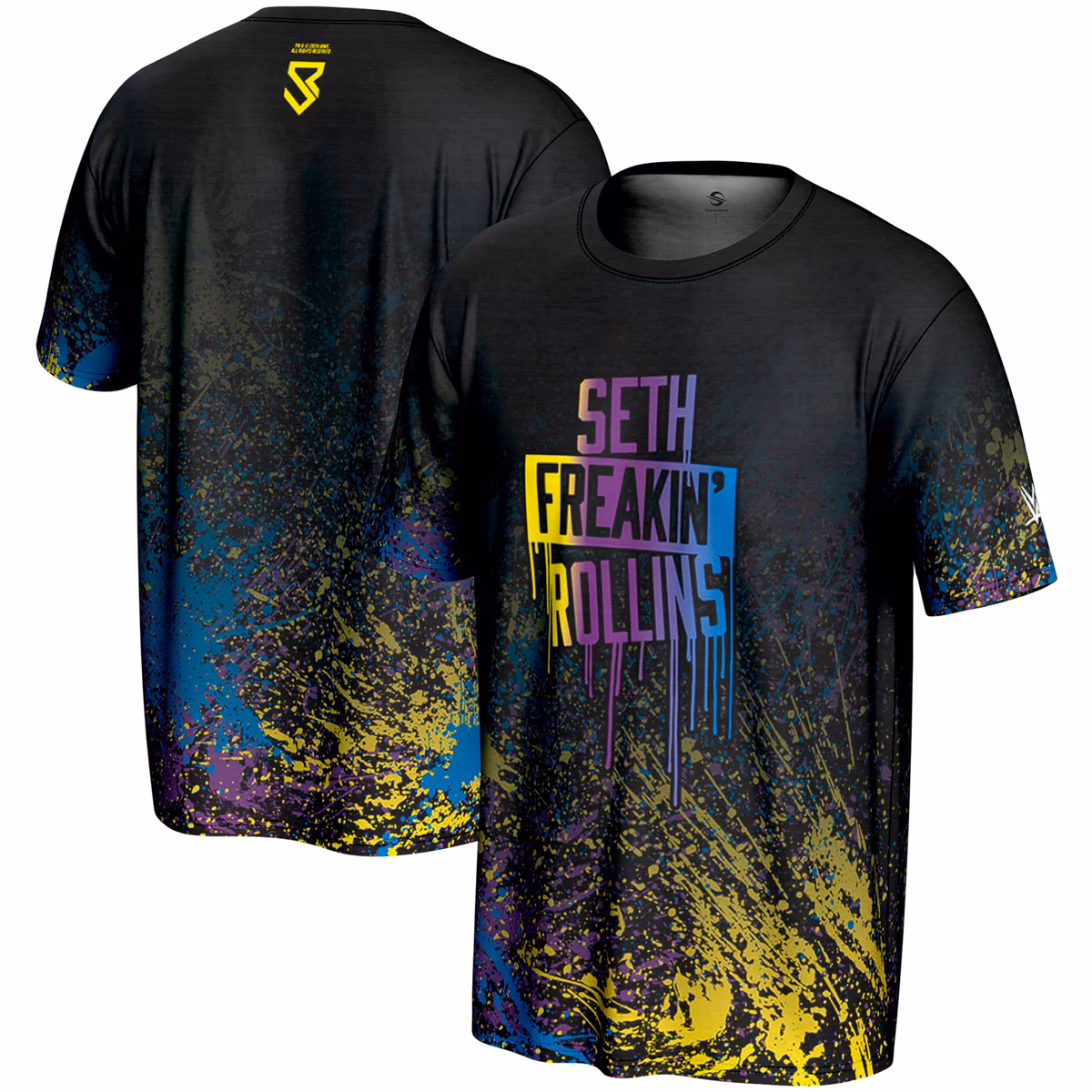 Youth ProSphere Black Seth "Freakin" Rollins Graffiti T-Shirt 2 Youth ProSphere Black Seth "Freakin" Rollins Graffiti T-Shirt